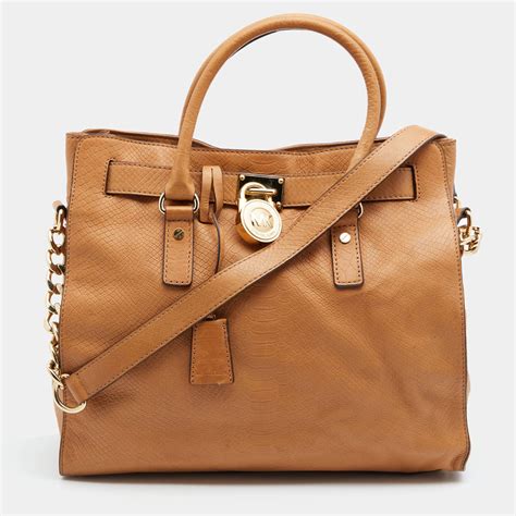 michael kors hamilton specchio north south tote|MICHAEL Michael Kors Hamilton North/South Tote .